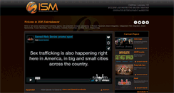 Desktop Screenshot of ismentertainment.com